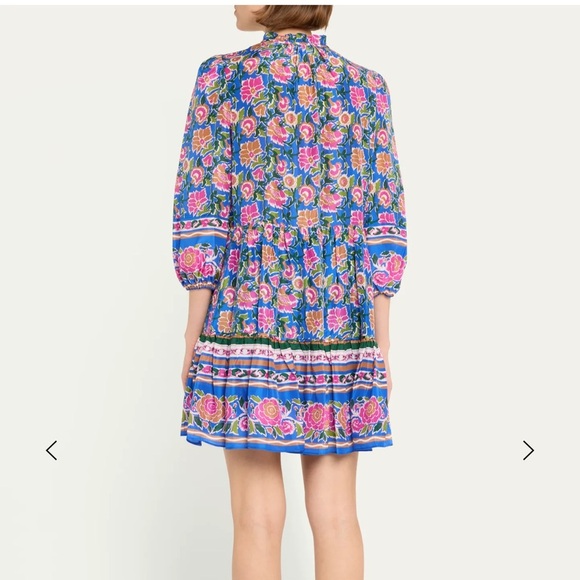 NWT Veronica Beard Sarong Floral Print Hawken Dress Size 4 - Picture 4 of 11